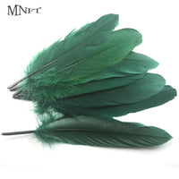 Mnft 200Pcs/Lot Fly Tying Materials Big Goose Green Feather Biot Fly Tying-Fly Tying Materials-Bargain Bait Box-Bargain Bait Box