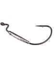 Mnft 8Pcs * Barbed Lead Crank Hook Weight 1.8G/2G/3G/6G Soft Bait Fishing Hooks-MNFT Fishing Tackle 12 Store-1dot 8g 8pcs-Bargain Bait Box