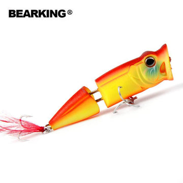 Model Bearking Popper 7Cm 11G Fishing S 5Pcs/Lot Bait Swimbait With 2Xstrong-Top Water Baits-Bargain Bait Box-Bargain Bait Box