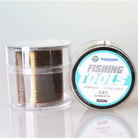 Modern Fluorocarbon Colorful Fishing Line 500 Meters Wear-Resistant Nylon Line-Hi.Whale Fishing Tackle World Store-2.0-Bargain Bait Box
