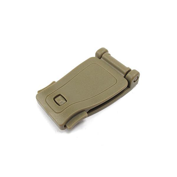 Molle Strap Buckle Tactical Backpack Bag Carabiner Connect Clip Outdoor Camp-NanYou Outdoor Camping Supplies Store-Tan-Bargain Bait Box