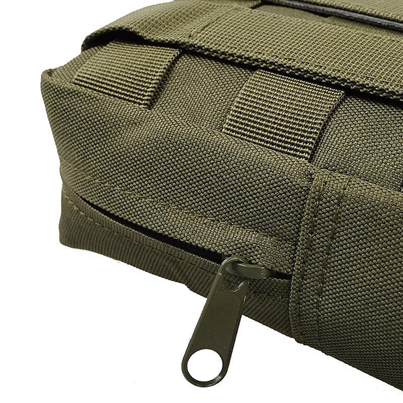 Molle Tactical Magazine Dump Drop Pouch Military Vest Outdoor First Aid Bag 1Pcs-Fitness &amp; Gymnastics Store-Black-Bargain Bait Box