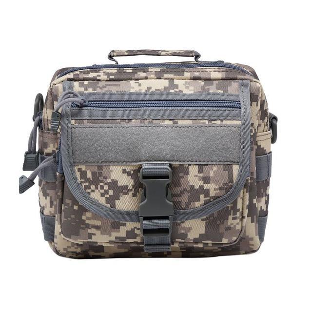 Molle Tactics Messenger Bag Nylon Military Sling Bag Vintage Camouflage Army-Silvercell Store-ACU-Bargain Bait Box