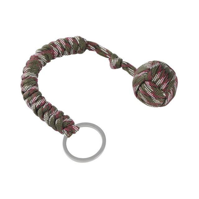 Monkey Fist Steel Ball Outdoor Security Protection Bearing Self Defense-FreeRan Outdoor Store-Camouflage Green-Bargain Bait Box