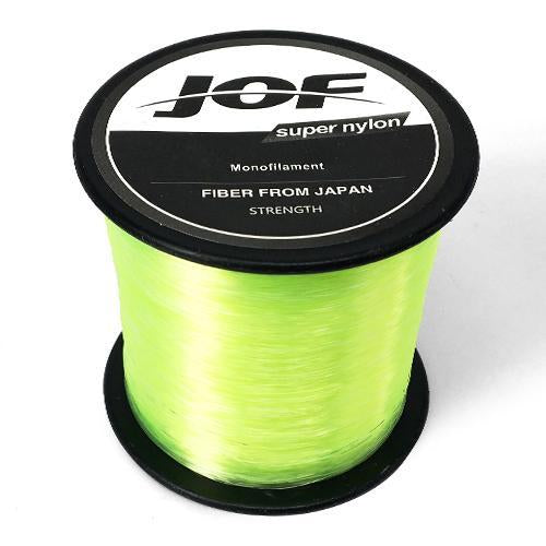 Monofilament Nylon Fishing Line 1000M 4 Lb-28 Lb Japan Material Super Strong Jig-liang1 Store-Yellow-1.0-Bargain Bait Box
