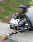 More Style Fishing Reel Pre-Loading Spinning Wheel Black With Sliver Spool 10 Bb-Spinning Reels-NUNATAK Fishing Store-2000 Series-Bargain Bait Box