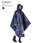 Motorcycle/Electrombile Rainwear Mat Eva Poncho Raincoats Cover Waterproof-Ponchos-Bargain Bait Box-Blue-XL-Bargain Bait Box