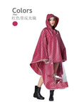 Motorcycle/Electrombile Rainwear Mat Eva Poncho Raincoats Cover Waterproof-Ponchos-Bargain Bait Box-Pink-XL-Bargain Bait Box