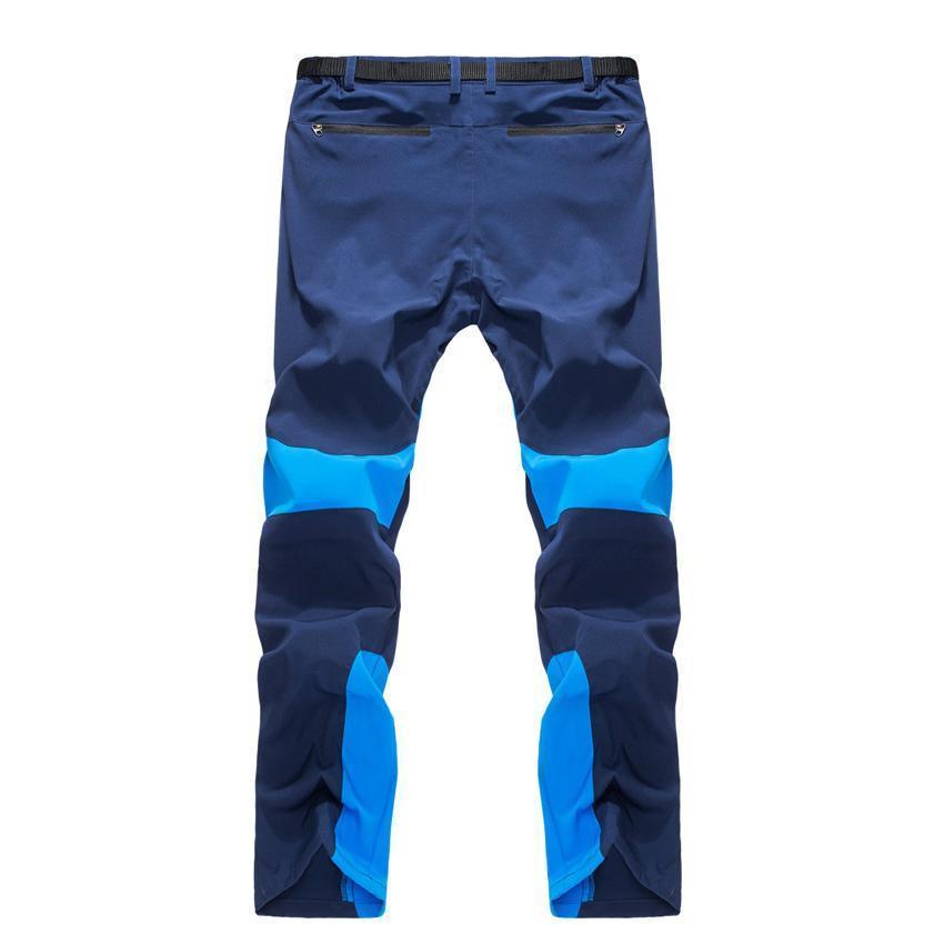 Mount Conquer Men&#39;S Summer Quick Dry Pants Outdoor Sports Breathable Hiking-fishing pants-NewBee Store-Blue-S-Bargain Bait Box
