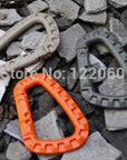 Mountaineering Snap Clip Plastic Steel Climbing Carabiner Hanging Keychain-Fashion brand stores-orange-Bargain Bait Box