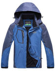 Mountainskin 5Xl Men'S Spring Fleece Softshell Jackets Outdoor Sports Waterproof-Mountainskin Outdoor-Dark Blue-L-Bargain Bait Box