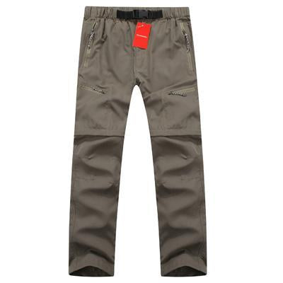 Mountainskin High Quality Removable Men&#39;S Summer Quick Dry Pants Breathable-Mountainskin Outdoor-Khaki-S-Bargain Bait Box