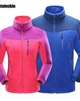Mountainskin Men Women Winter Softshell Fleece Jackets Outdoor Sport Warm-Mountainskin Outdoor-Men Blue-M-Bargain Bait Box
