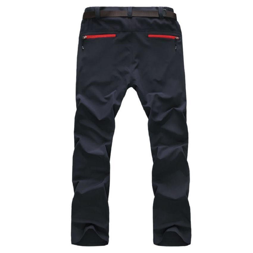 Mountainskin Men&#39;S Quick Dry Pants Outdoor Sports Brand Summer Clothing-fishing pants-HO Outdoor Store-Black-Asian Size L-Bargain Bait Box
