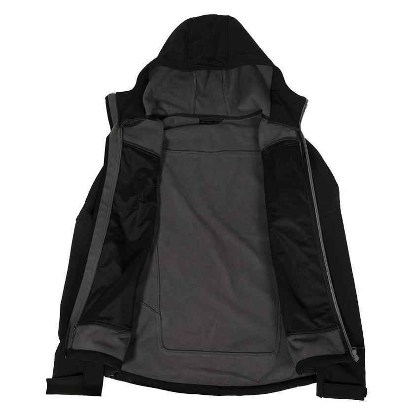 Mountainskin Men'S Winter Softshell Fleece Jackets Outdoor Sportswear Coat-Mountainskin Outdoor-Black-Asian Size S-Bargain Bait Box