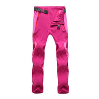 Mountainskin Men'S Women'S Summer Quick Dry Sports Pants Outdoor Hiking-fishing pants-Mountainskin Outdoor-Pink Pink-Chinese Size XS-Bargain Bait Box