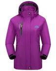 Mountainskin Women'S Spring Breathable Softshell Jacket Outdoor Sports-HO Outdoor Store-Purple-Asian SIze M-Bargain Bait Box