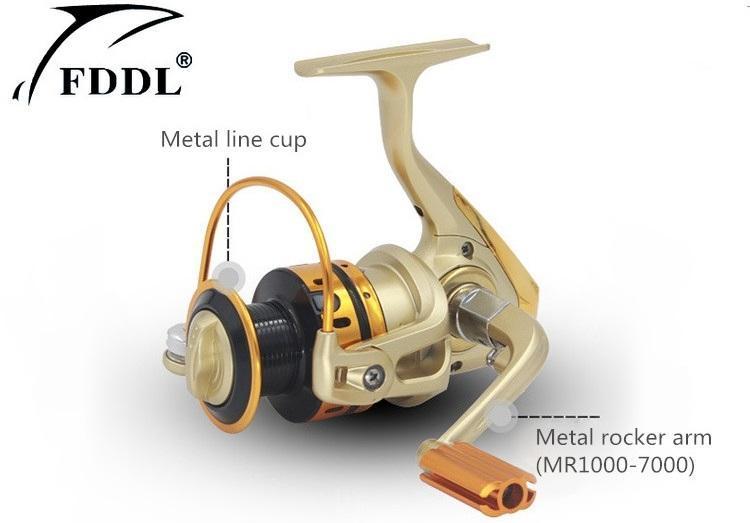 Mr500-7000 Full Metal 10Bb 5.1:1 Spinning Fishing Reel Super Strong Carp Fishing-Spinning Reels-TinyBear's Store-1000 Series-Bargain Bait Box