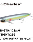 Mr.Charles Cmc018 Fishing Lure 128Mm/25G Floating Top Water Assorted Colors-MrCharles-COLOR A-Bargain Bait Box