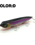 Mr.Charles Cmc018 Fishing Lure 128Mm/25G Floating Top Water Assorted Colors-MrCharles-COLOR D-Bargain Bait Box