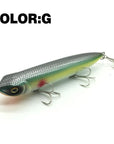 Mr.Charles Cmc018 Fishing Lure 128Mm/25G Floating Top Water Assorted Colors-MrCharles-COLOR H-Bargain Bait Box