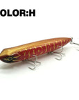 Mr.Charles Cmc018 Fishing Lure 128Mm/25G Floating Top Water Assorted Colors-MrCharles-COLOR I-Bargain Bait Box