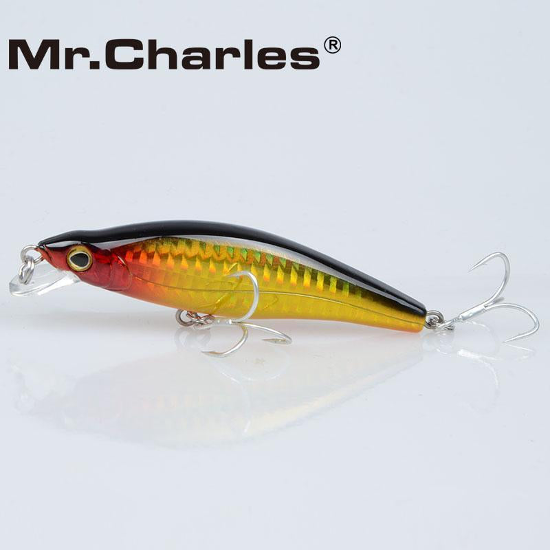 Mr.Charles Cmc024 Fishing Lure 88Mm/12G 0-1.0M Floating Shad Quality-MrCharles-COLOR A-Bargain Bait Box