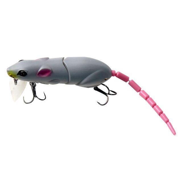 Mry 2019 Artificial Fishing Lure Plastic Mouse Lure Rat Fishing Multi Joint-Fishing Lures-MrY Outdoor Store-Gray-Bargain Bait Box