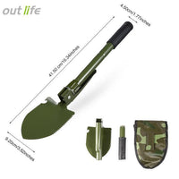 Multi-Function Camping Shovel Military Portable Folding Shovel Survival Spade-Top Sport Store - make sport easy-style 2-Bargain Bait Box
