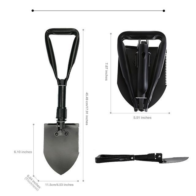 Multi-Function Camping Shovel Military Portable Folding Shovel Survival Spade-Top Sport Store - make sport easy-style 5-Bargain Bait Box