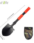 Multi-Function Camping Shovel Military Portable Folding Shovel Survival Spade-Top Sport Store - make sport easy-style 7-Bargain Bait Box