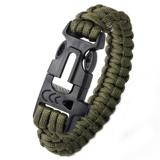 Multi-Functional Camping Hiking Climbing Paracord Bracelet Outdoor Survival Gear-LLD Outdoor Store-Type2-Bargain Bait Box