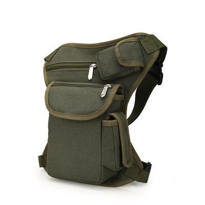 Multi-Functional Unisex Canvas Military Tactical Travel Hiking Motorcycle-JY Outdoor Store-Army Green-Bargain Bait Box