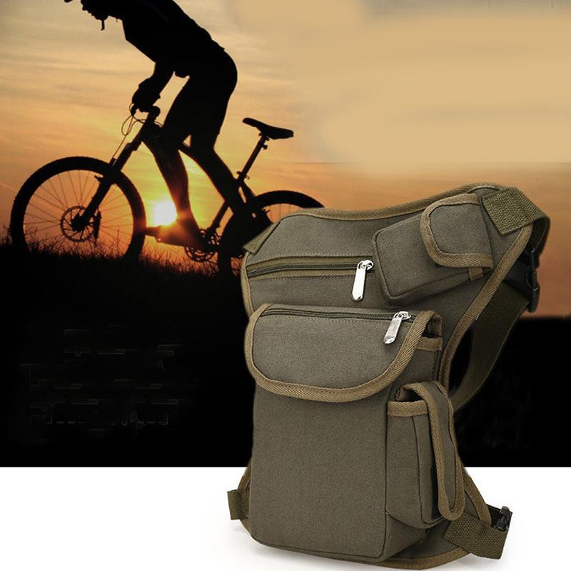 Multi-Functional Unisex Canvas Military Tactical Travel Hiking Motorcycle-JY Outdoor Store-Black-Bargain Bait Box