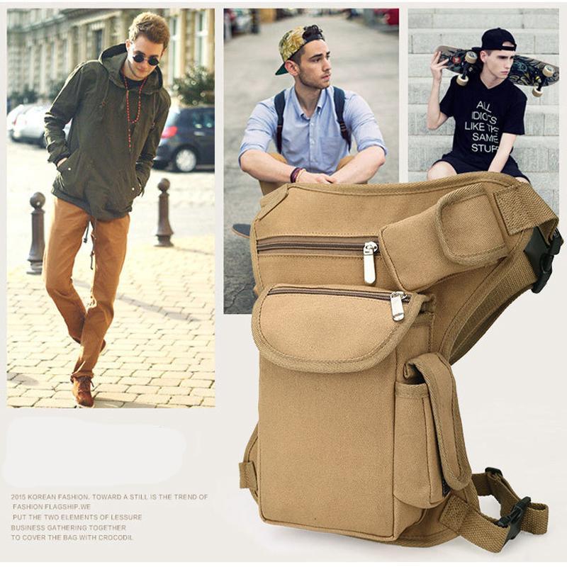 Multi-Functional Unisex Canvas Military Tactical Travel Hiking Motorcycle-JY Outdoor Store-Black-Bargain Bait Box