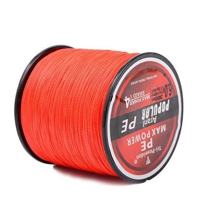 Multifilament 300M Pe Braided Wires Fishing Line 4 Strands Super Strong Pesca-NUNATAK Fishing Store-Red-0.4-Bargain Bait Box