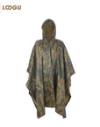 Multifunction Military Emergency Raincoat Poncho For Fishing Hiking Hunting-Loogu outdoor Co,.Ltd-realtree-Bargain Bait Box