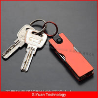 Multitool Keyring Accessories With Led Flashlight Scissors Nail Cleaner Ear-SiYuan Tech-Red-Bargain Bait Box