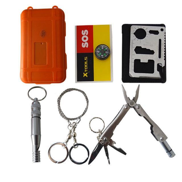 Multitools Pocket Survival Kit Outdoor Camping Equipment Hiking Backpacking-Toplander Outdoor Store-Style 2-Bargain Bait Box
