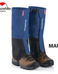 Naturehike 1Pair Leg Warmers Leg Hiking Gaiters Waterproof Winter Outdoor-Naturehike Speciality Store-Man Blue 02-Bargain Bait Box