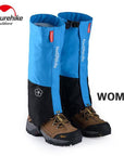 Naturehike 1Pair Leg Warmers Leg Hiking Gaiters Waterproof Winter Outdoor-Naturehike Speciality Store-Women Light Blue-Bargain Bait Box