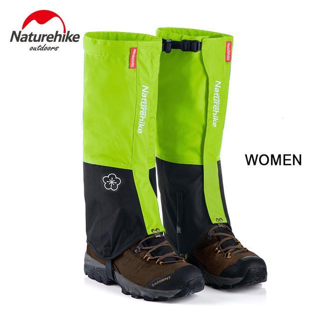 Naturehike 1Pair Leg Warmers Leg Hiking Gaiters Waterproof Winter Outdoor-Naturehike Speciality Store-Women light green-Bargain Bait Box