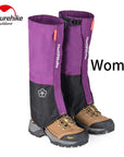 Naturehike 1Pair Leg Warmers Leg Hiking Gaiters Waterproof Winter Outdoor-Naturehike Speciality Store-Women light purple-Bargain Bait Box