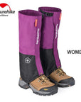 Naturehike 1Pair Leg Warmers Leg Hiking Gaiters Waterproof Winter Outdoor-Naturehike Speciality Store-Women light purple-Bargain Bait Box