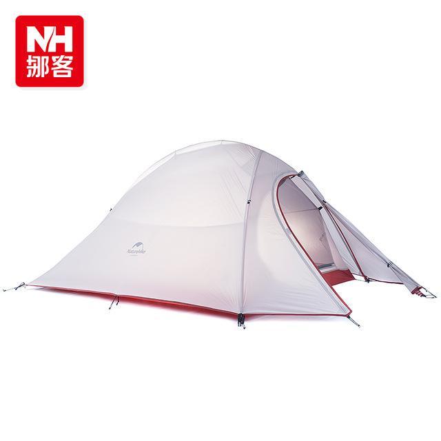 Naturehike 2 Person Ultralight Tent 20D Silicone Tent Double-Layer Camping-BoundlessVoyage Store-Gray20D-Bargain Bait Box