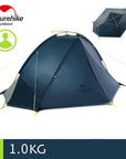 Naturehike 20D Nylon Taga Outdoor Camping Tent Ultralight One Bedroom One Man-Journay Store-navy single tent-Bargain Bait Box