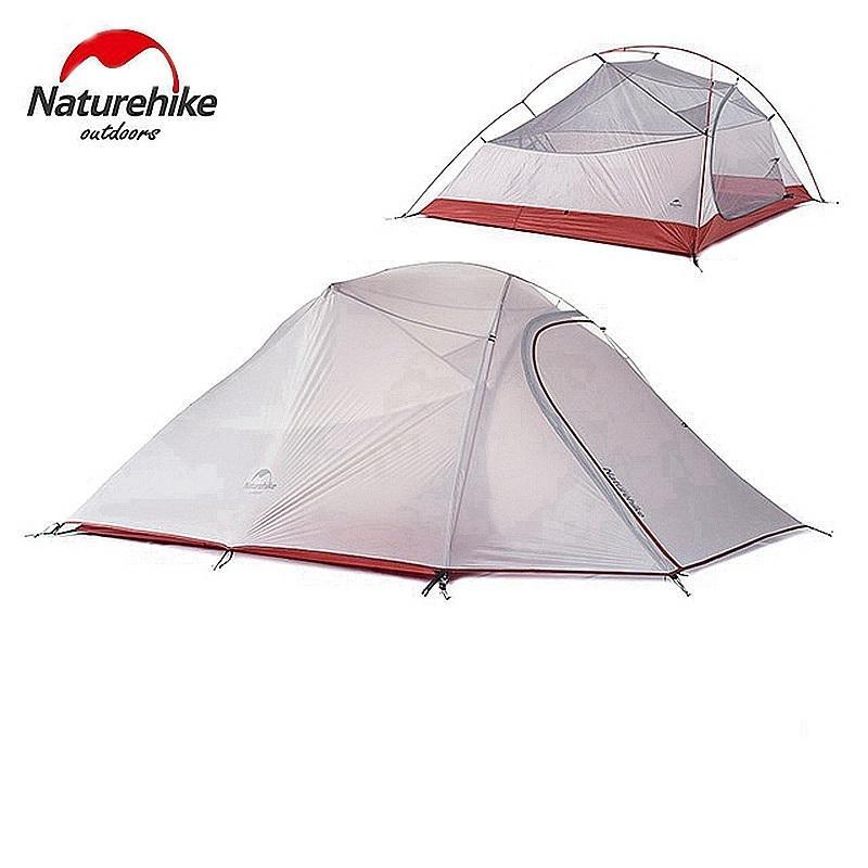 Naturehike 3 Person Lightweight Camping Tent Outdoor Hiking Backpacking-AliExpressOutdoor Store-Orange-Bargain Bait Box