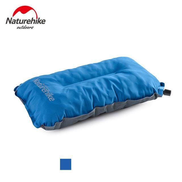 Naturehike Automatic Self Inflatable Air Pillows Compressed Non-Slip Portable-Mount Hour Outdoor Co.,Ltd store-Blue-Bargain Bait Box