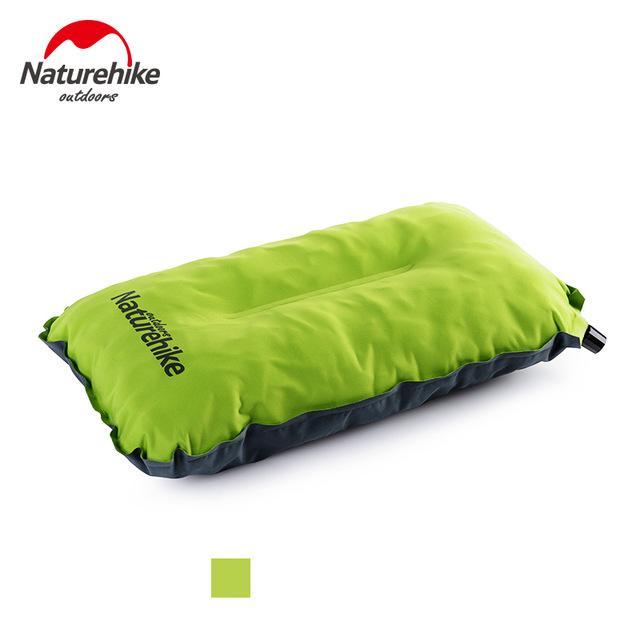 Naturehike Automatic Self Inflatable Air Pillows Compressed Non-Slip Portable-Mount Hour Outdoor Co.,Ltd store-Green-Bargain Bait Box