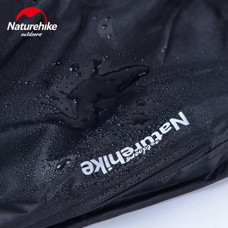 Naturehike Black Outdoor Camping Hiking Rain Pants Nylon Waterproof Zipper-fishing pants-Journay Store-M-Bargain Bait Box